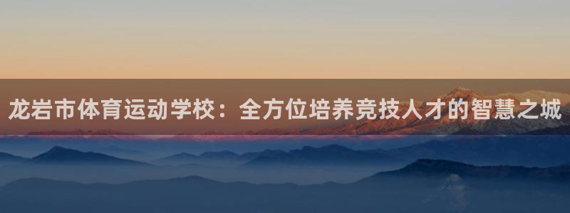 vsport体育官方正版app集团官网网址：龙岩市体